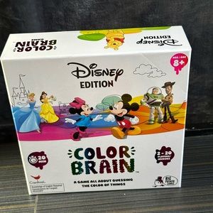 Disney Color Brain Game Mickey Mouse Minnie Mouse Quiz Party Game Complete